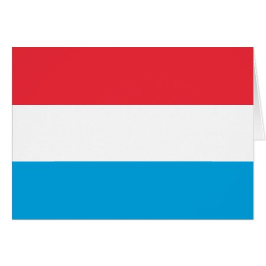 Luxembourg, Lithuania flag Cards (Front Horizontal)