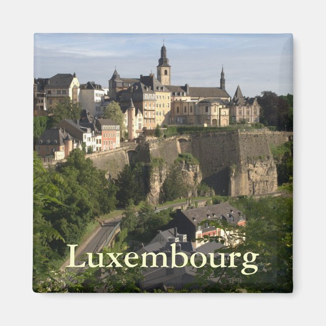 Luxembourg Magnet (Front)