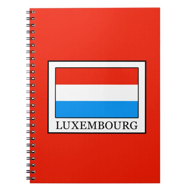 Luxembourg Notebook (Front)