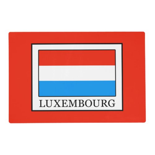 Luxembourg Placemat