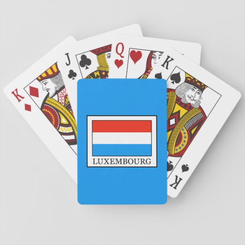 Luxembourg Poker Cards