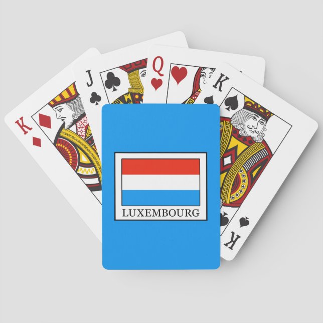 Luxembourg Poker Cards (Back)