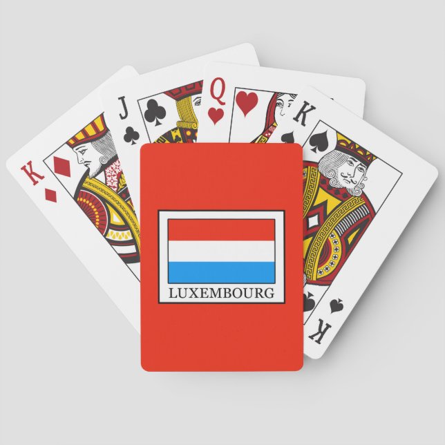 Luxembourg Poker Cards (Back)