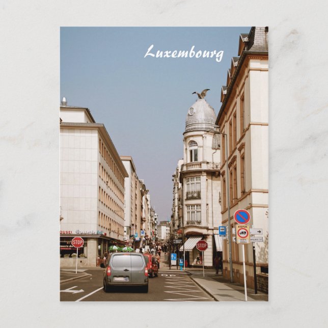 Luxembourg Postcard (Front)