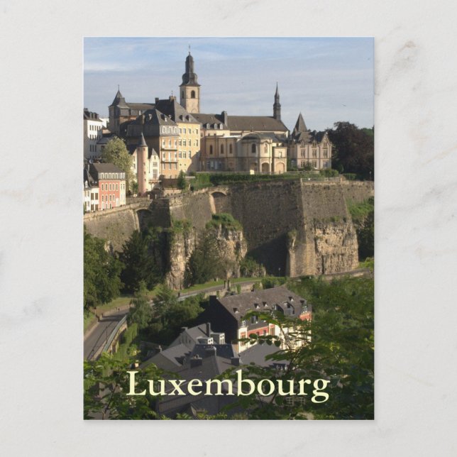 Luxembourg Postcard (Front)