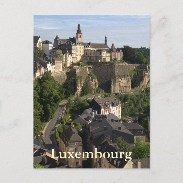 Luxembourg Postcard (Front)
