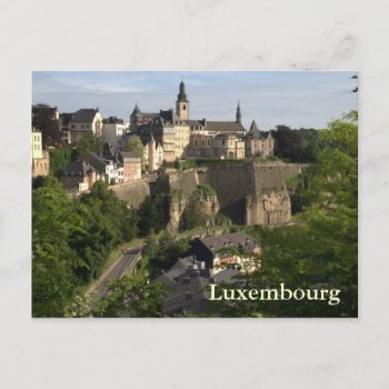Luxembourg Postcard by henkvk at Zazzle