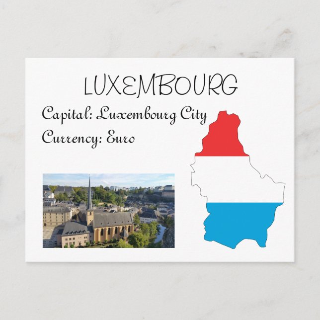 Luxembourg Postcard (Front)