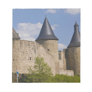 Luxembourg, Sure River Valley. Bourscheid, Notepad