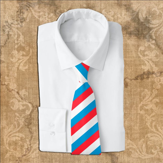 Luxembourg Ties, Flag fashion, business Neck Tie (Creator Uploaded)