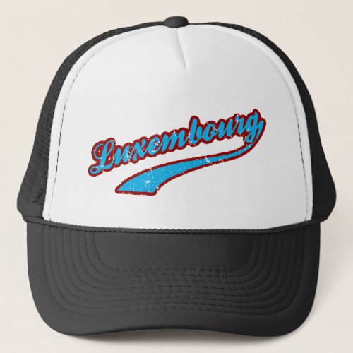 Luxembourg Trucker Hat