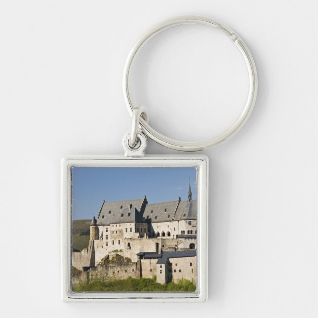 Luxembourg, Vianden. Vianden Chateau (b. 15th Keychain (Front)