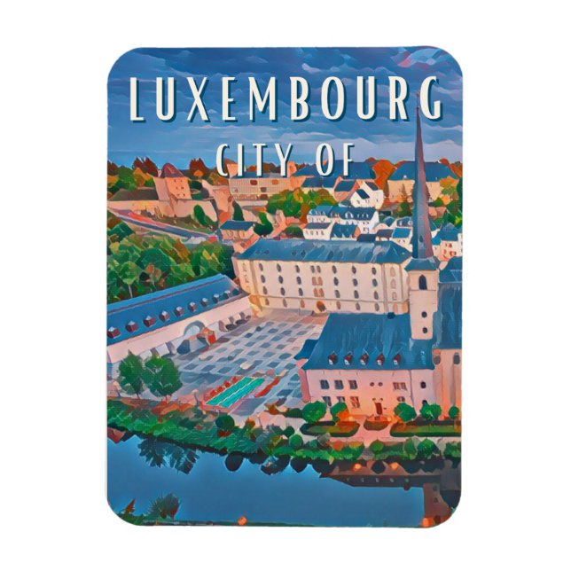 Luxembourg, ville cosmopolite et multilingue magnet (Vertical)