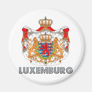 Luxemburg Coat of Arms Magnet