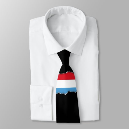 Luxemburg Flag Tie