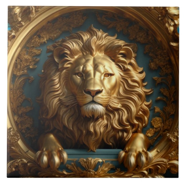 Luxery Baroque Ceramic Tile (Front)