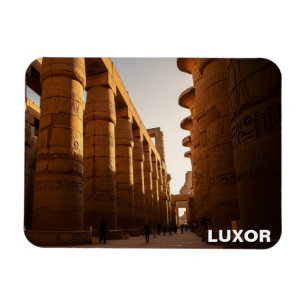 Luxor Egypt Karnak Temple Travel Magnet
