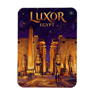 Luxor Temple Egypt Magnet