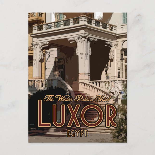 Luxor Winter Palace postcard (Front)
