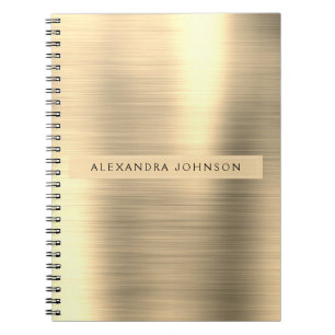 Luxur Gold Foil Professional Girly Notebook