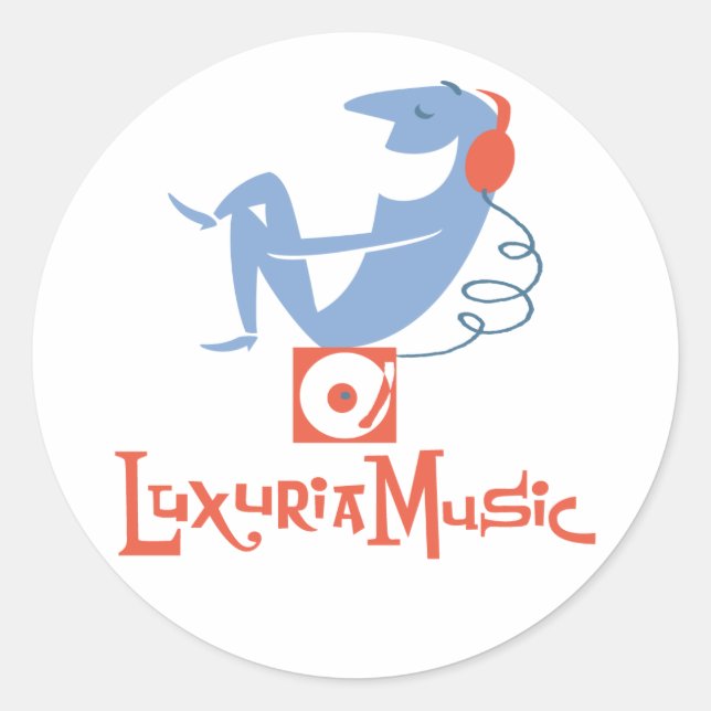 LuxuriaMusic Sticker (Front)