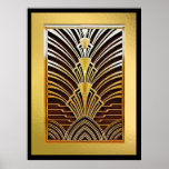 Luxurious Art Deco Poster<br><div class="desc">If you choose to download, Your local Walgreen store makes board posters of your download into different sizes and in various textures at a very good price. Sometimes with a discount. A tip from my US friend. For UK see "Digital Printing" online. I have used this design on a clock...</div>