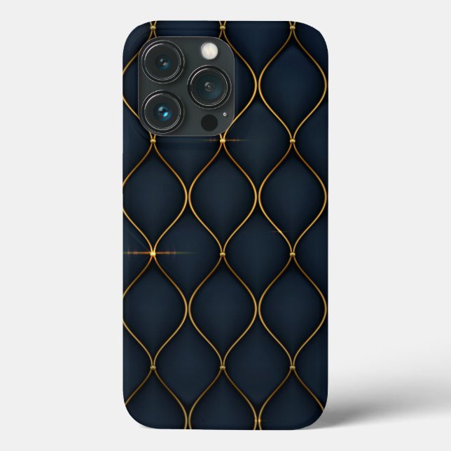 luxurious background -golden shapes    Case-Mate i iPhone Case (Back)