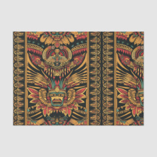 Luxurious Beige "Aztec Dream" Wrapping Tissue Pape Paper