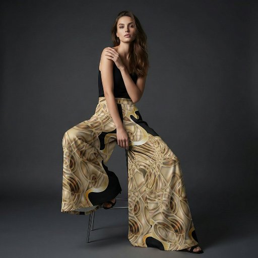 Luxurious Black Gold Metallic 3D Liquid Mesh Glam Fabric