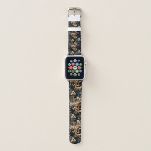 Luxurious Blooms Apple Watch Band