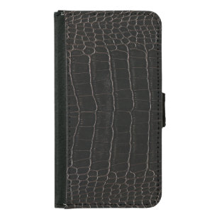 Luxurious crocodile leather: textile texture. samsung galaxy s5 wallet case
