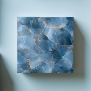 Luxurious Dark Blue Gemstone Modern Aesthetic Ceramic Tile