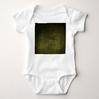 Luxurious dark crocodile skin texture. baby bodysuit