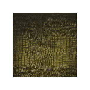 Luxurious dark crocodile skin texture. wood wall art