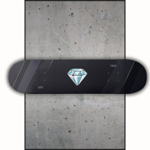 Luxurious diamond on elegant black
