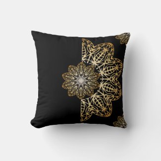 Luxurious Elegant Metallic Faux Gold Mandalas