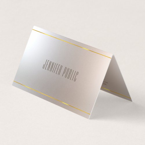 Luxurious Elegant Professional Template Modern Business Card