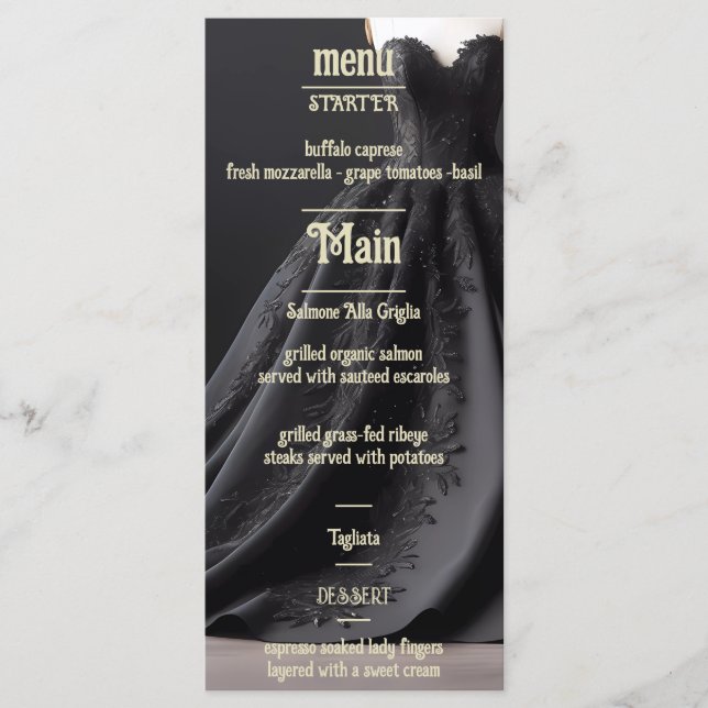 Luxurious Floral Wedding Invitation Suite (Front)