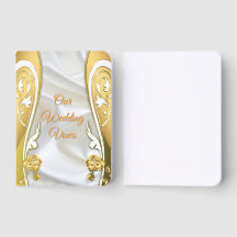 Luxurious Flowing Foil Pocket Notebook Set