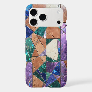 Luxurious Geometric Stained Glass Mosaic Iphone 18 Pro Max Case