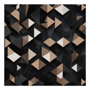 Luxurious Geometry Poster