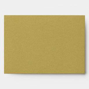 Luxurious Glitter Gold Envelope