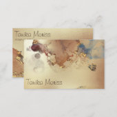 Luxurious Gold Abstract Business Card (Front/Back)