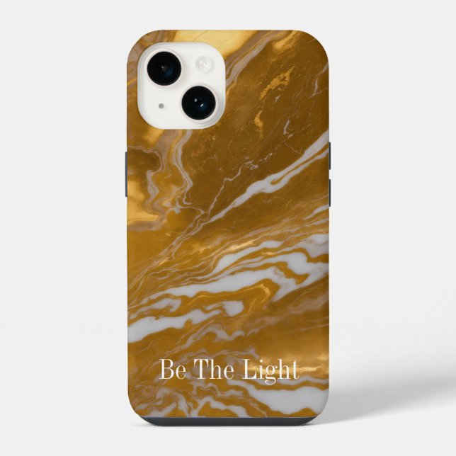 Luxurious Gold Marble iPhone/iPad Case (Back)