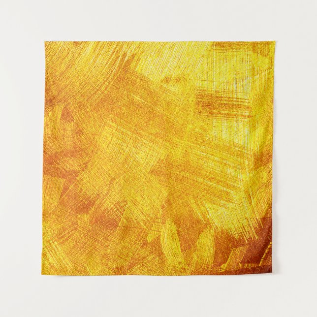 Luxurious golden texture, abstract background. tapestry (Front)