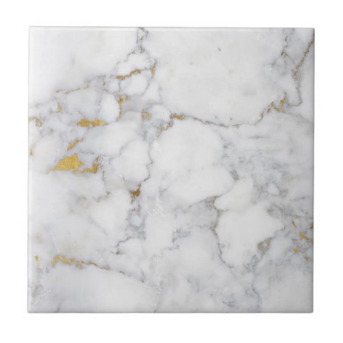 Luxurious Golden veins marble Ceramic Tile