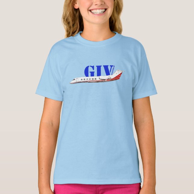 Luxurious Gulfstream IV Private Jet  T-Shirt (Front)