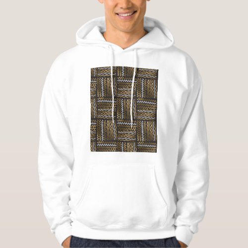 Luxurious hand_drawn seamless pattern hoodie
