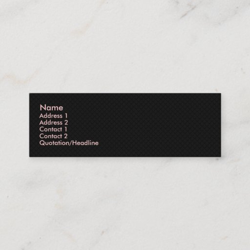 Customizable luxurious heart shape grey pattern on rough black business card templates