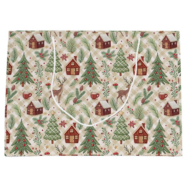 Luxurious Holiday Gift Bag (Front)